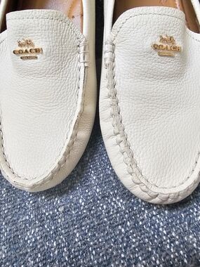 Coach Women's  Leather Driving Loafers